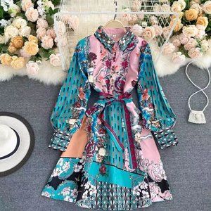 floral summer dress